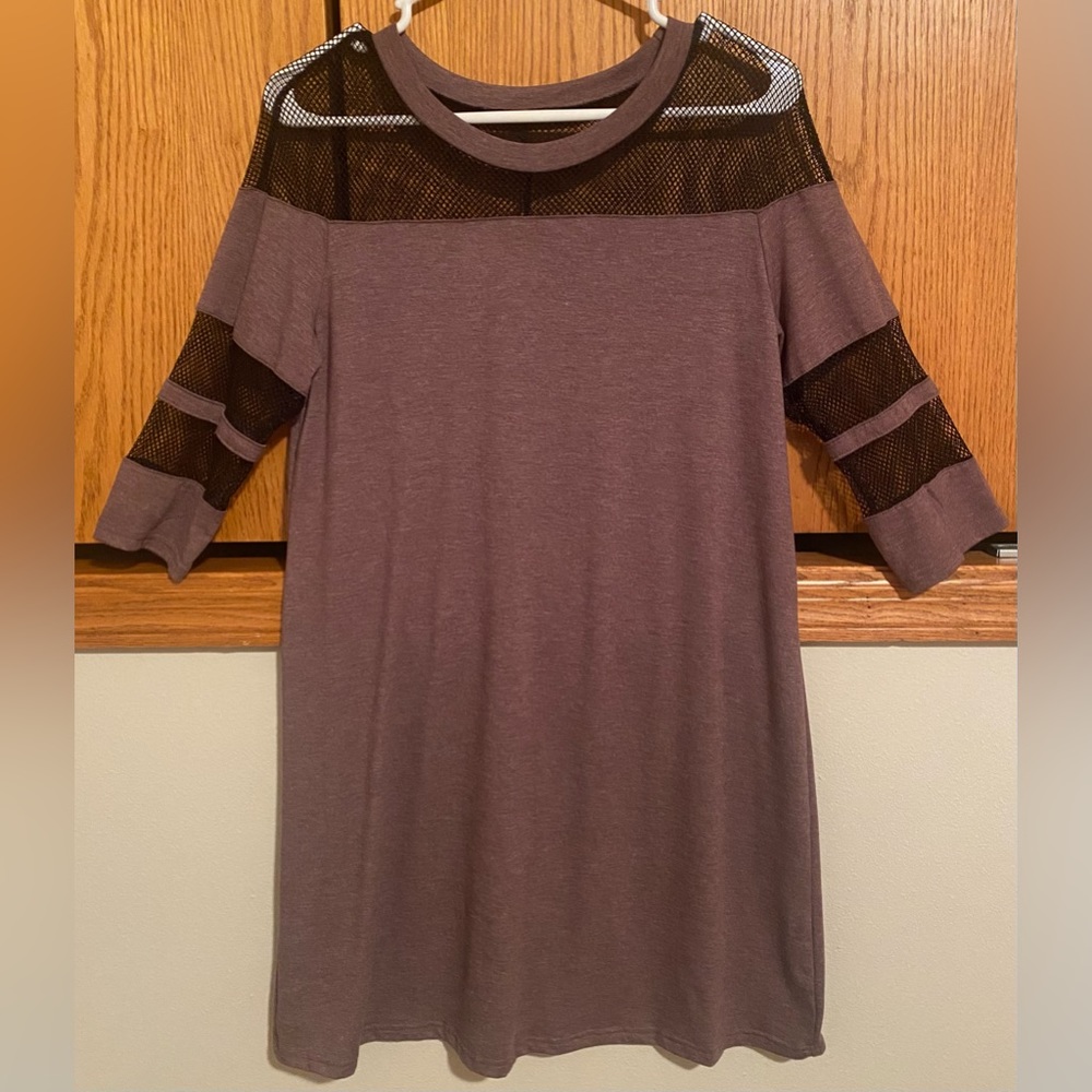 Venus T-shirt Dress—Size medium